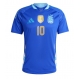 Argentina Lionel Messi #10 Maglia Gara Trasferta Repliche Copa America 2024